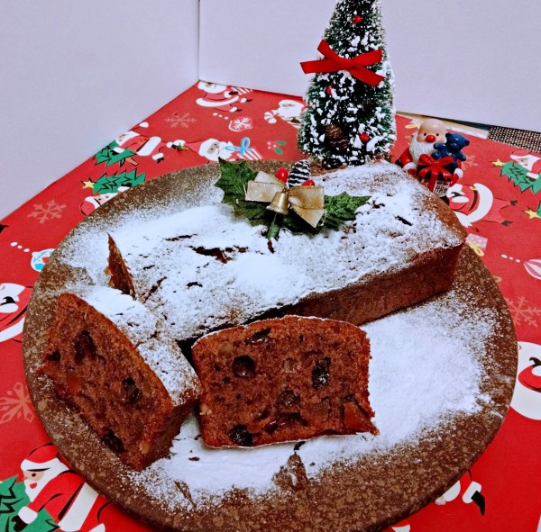 スパイスが香る大人のクリスマスケーキ♪ダークパウンドケーキ♡