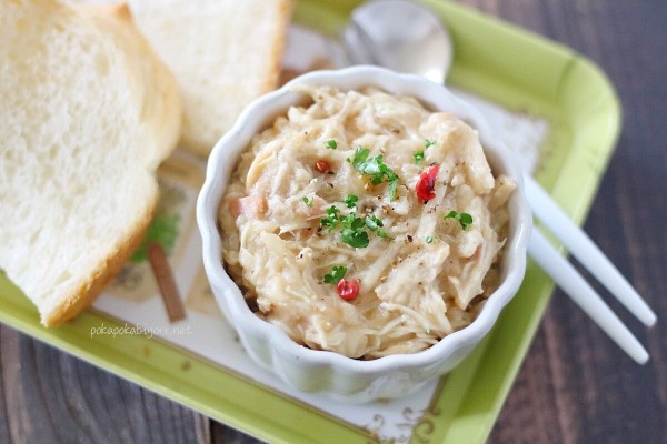 【里芋サラダ」人気決定版！【ねっとり絶品】鶏むね肉入りリエット風レシピ