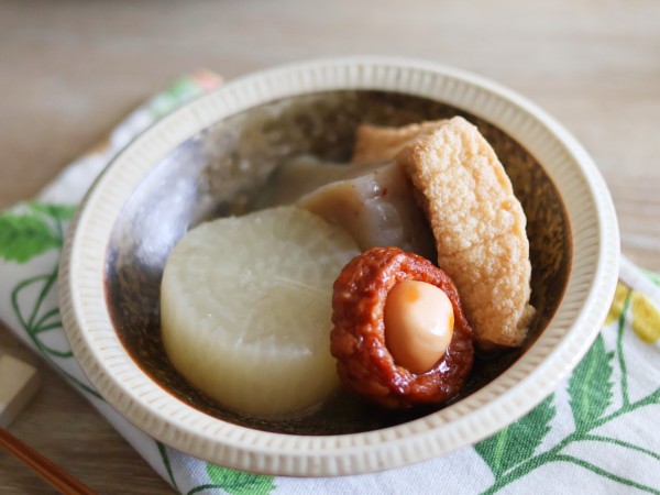 【大根とろとろ】電気圧力鍋でほったらかし！味しみ絶品おでんの簡単レシピ（下ごしらえのコツ）