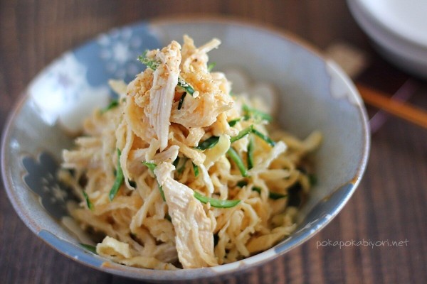 【火を使わない】切干大根サラダ（マヨポン和え）の簡単レシピ！おいしく戻す裏技伝授