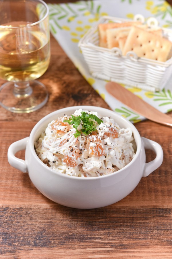 【数の子のチーズ和え２種】レシピ｜ワイン派も日本酒派も簡単おつまみ - すずめの食卓３６５日