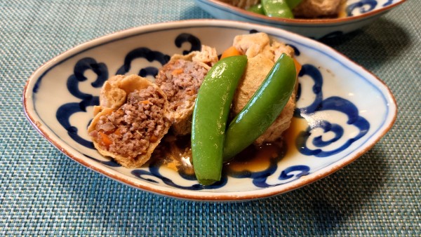 油揚げの巾着煮