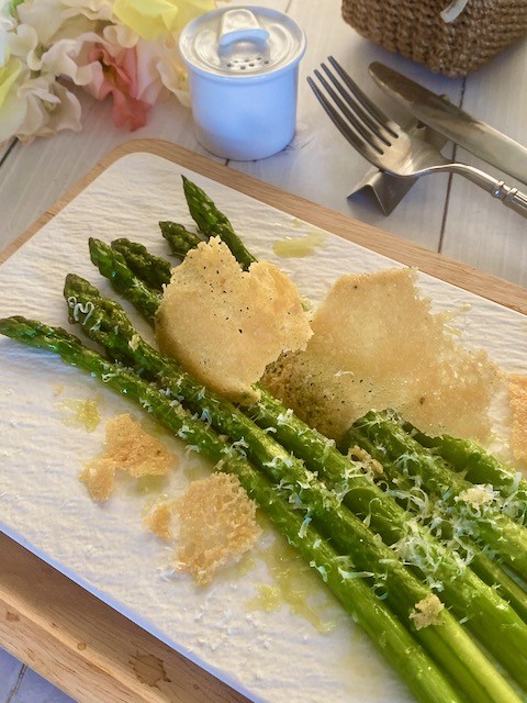 群馬県産アスパラガスのソテー　パルミジャーノ風味【PR】