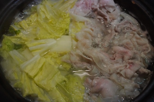 豚と白菜と生姜の塩鍋・ストロングスタイル