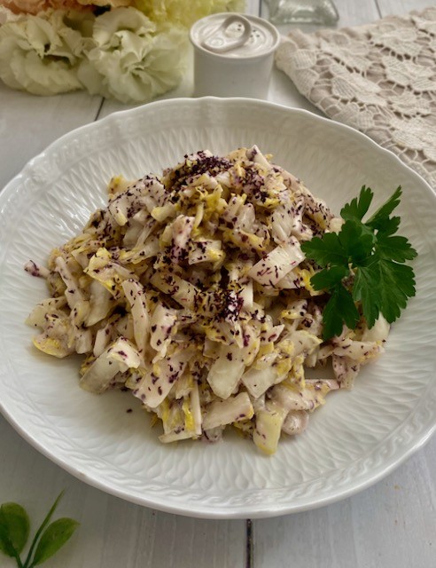 群馬県産邑美人白菜であと一品！ゆかりマヨヨーグルト和え【PR】