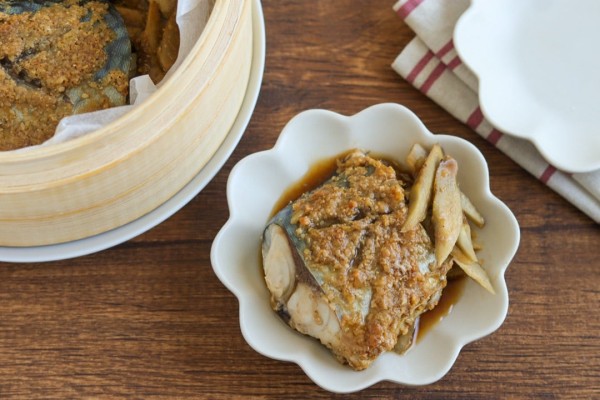 『＊【レシピ】せいろで簡単♪さばとごぼうのごま味噌蒸し＊』