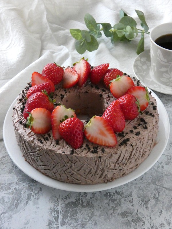 『ノンオイルでつくる！「ふわふわシフォンケーキ」』