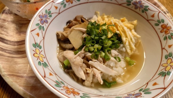 スープが美味！鶏飯