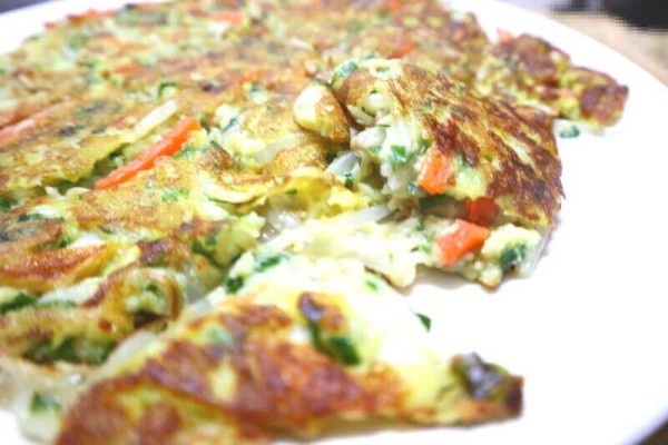 切り干し大根ともやしのチヂミ｜戻さないでカリシャキ食感