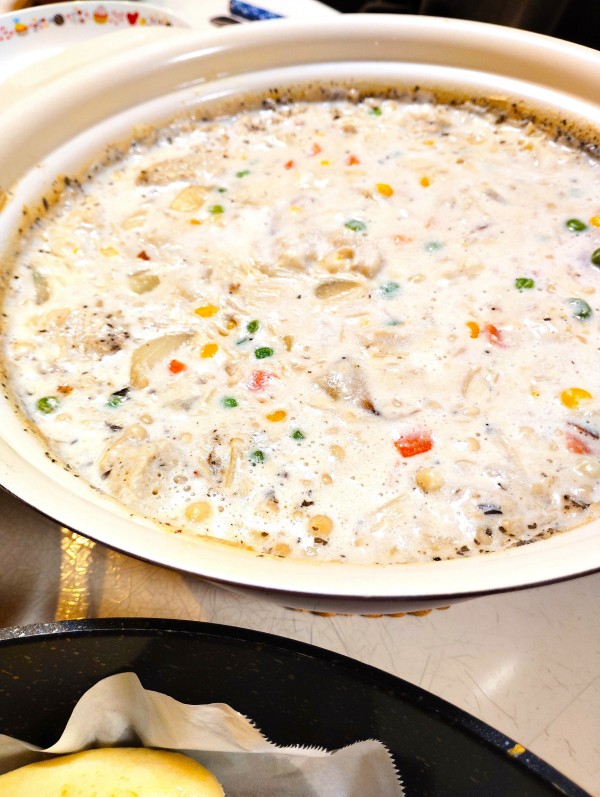 『【究極のズボラ飯！は実は家族の健康のため・・】ルウは使いません！レンチンで作る私のシチュー』