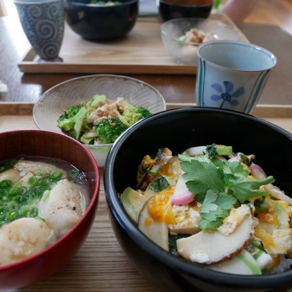 『木の葉どんぶり、昨日の昼ごはん#今日のおうちごはん』