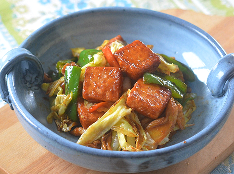 ミニ厚揚げを使った回鍋肉♪