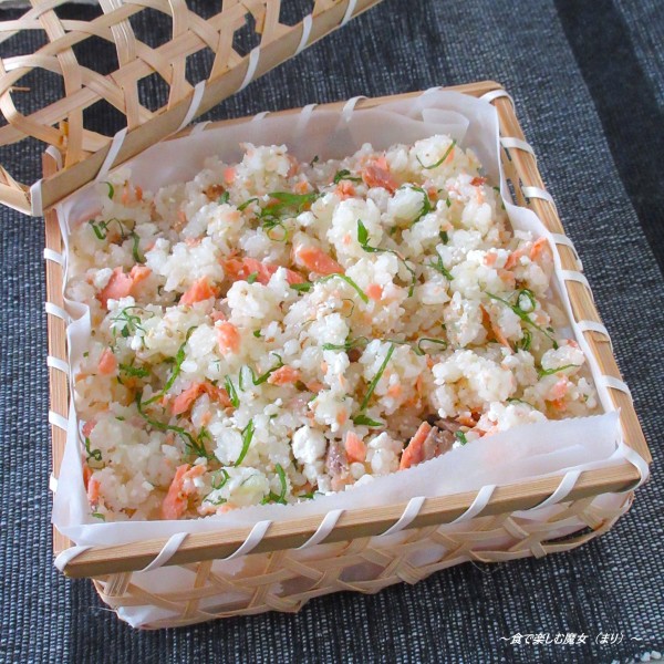 乳清で炊いたごはんがおいしい！『 鮭の減塩ちらし寿司』◆乳和食アンバサダー