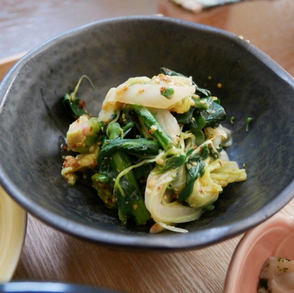 『春をプラスしたおひたし#今日のおうちごはん』