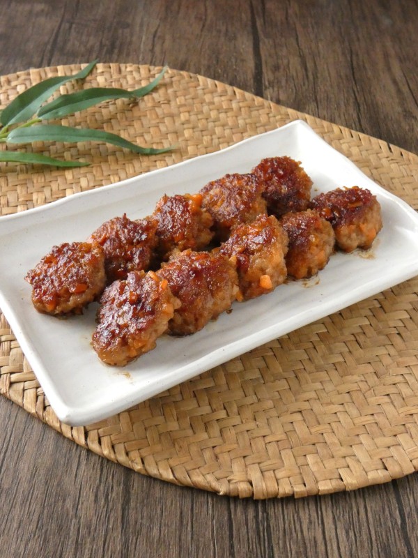 『ごはんがモリモリ食べられる！「人参たっぷりつくね」』