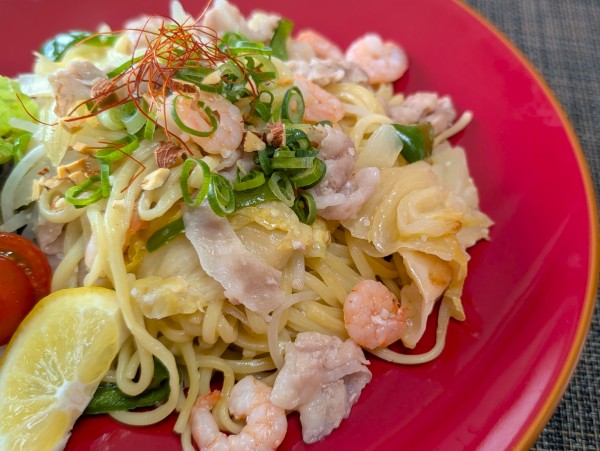 塩麴の発酵パワーで旨味アップ☆野菜たっぷり塩焼きそば♪☆♪☆♪