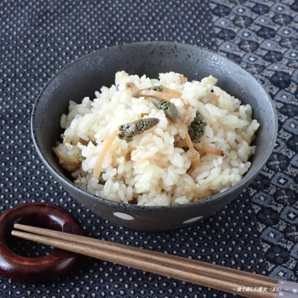 春限定のほろ苦い炊込みご飯♪春の目覚めで栄養を摂る『つくしごはん/つくしの炊込みごはん』