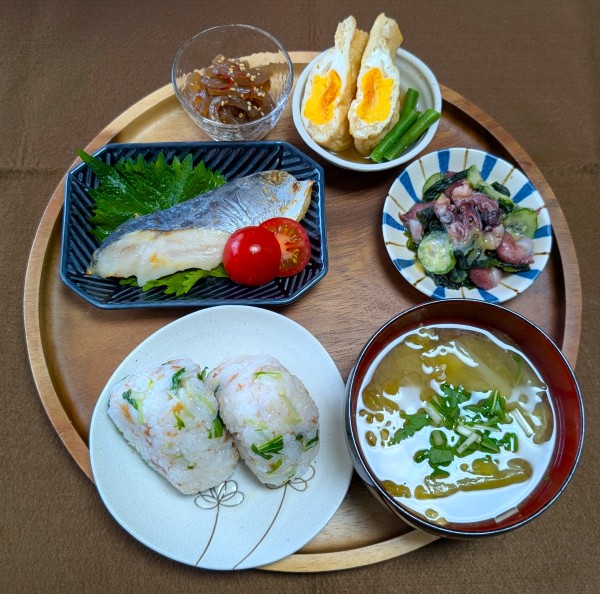 春を愉しむ和の食卓☆蛍烏賊と若芽の酢味噌和え♪☆♪☆♪