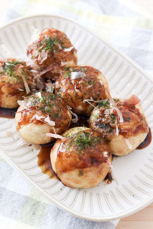 外カリッ中とろもち！豆腐米粉たこ焼きレシピ【卵なし小麦粉なし長芋なし】｜管理栄養士namiのレシピブログ
