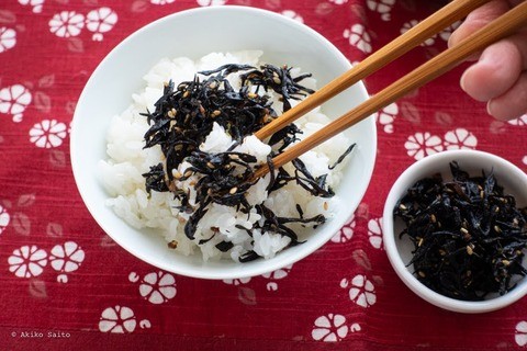 お弁当に便利！手作りしそひじきふりかけ