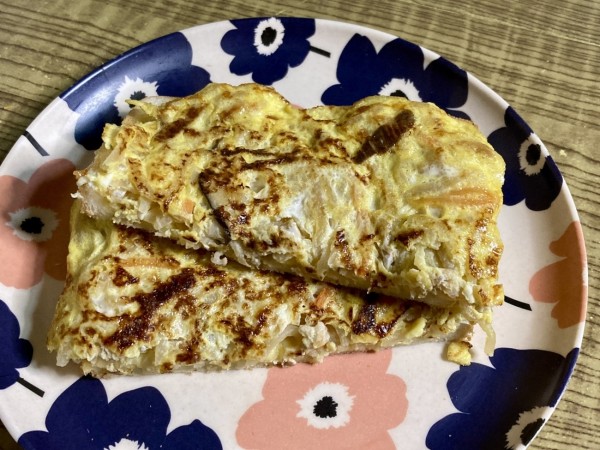 切り干し大根の卵焼きトーストの作り方 - 桜雨のおいしいブログ