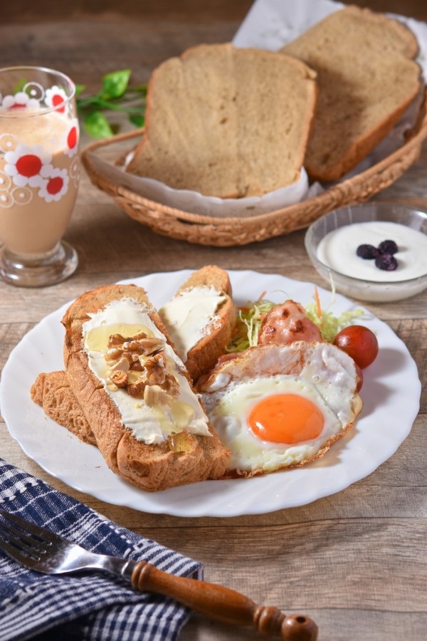 コーヒー食パンで朝ごはん - すずめの食卓３６５日