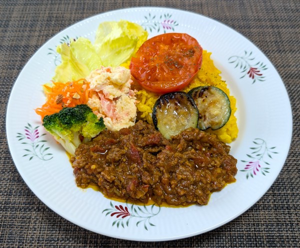 つながる旬の味de献立☆キーマカレー♪☆♪☆♪