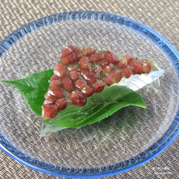 食べる暑気祓いに！材料２つで簡単『水無月ゼリー』透明感あふれる創作和菓子