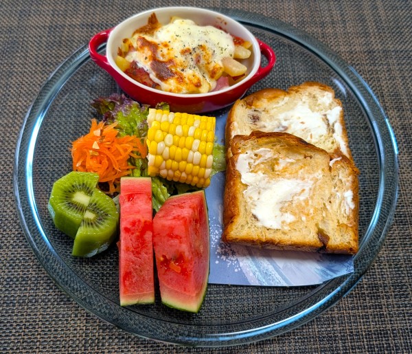 夏のワンプレ時短ｄｅらくらく☆フライドポテトとベーコンのピザチーズ焼き♪☆♪☆♪