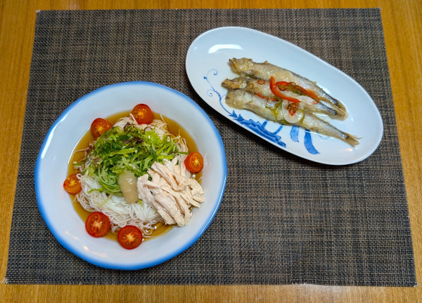 食欲がない日も食べやすいさっぱり献立☆ししゃもの南蛮漬け♪☆♪☆♪
