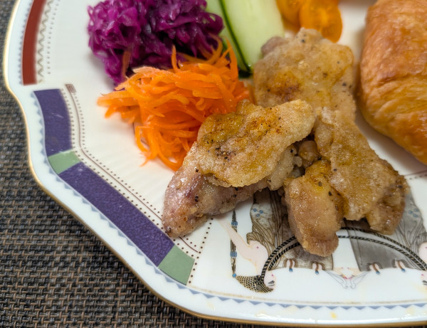 ボリューム満点ランチ☆チキンの花椒揚げ焼き♪☆♪☆♪