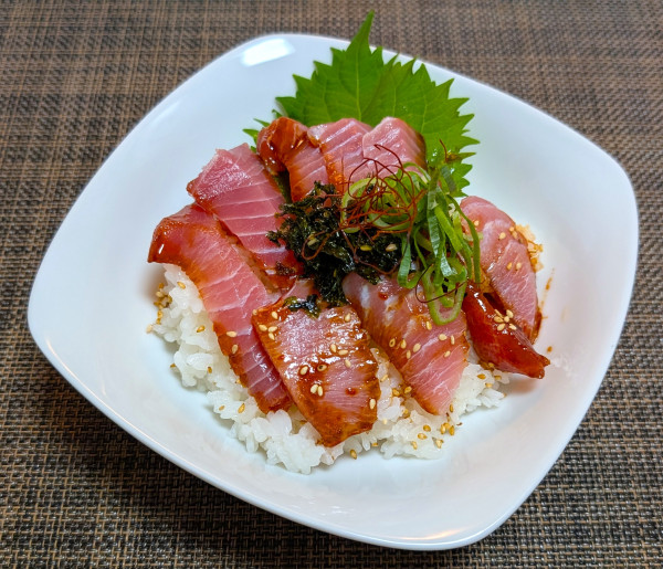 満足おかずセット☆韓国風鮪の漬け丼＆おかず韓国風鮪の漬け♪☆♪☆♪