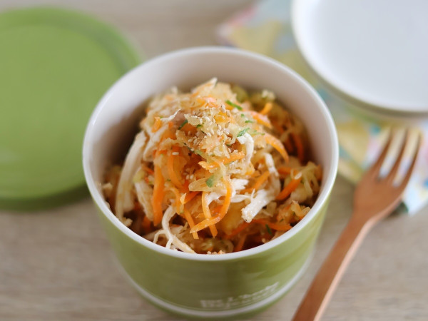 そうめんかぼちゃのやみつき中華風サラダ｜ご飯がすすむ！おつまみにも人気の簡単レシピ