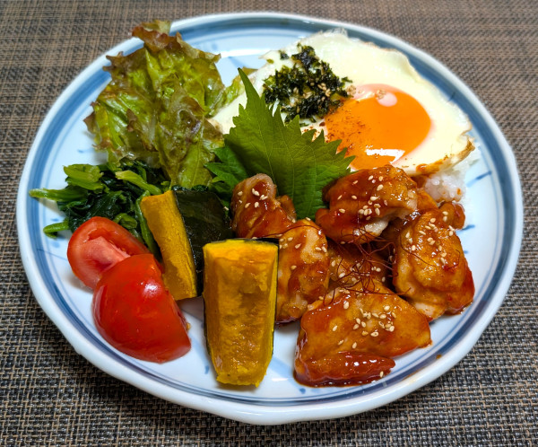 韓国風簡単ワンプレート＆お知らせ☆ピリ辛ヤンニョムチキン♪☆♪☆♪