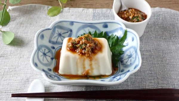 【火を使わない・ゆる無添加】即席どっさり薬味と醤油麹のバル風冷奴。バル定食③