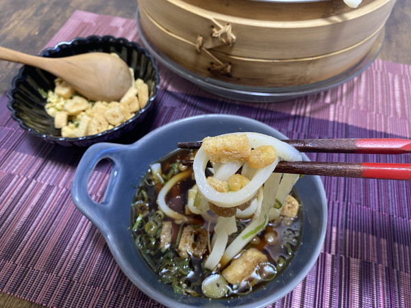 【PR】「出汁のいい香り！」主人が喜んだ蒸しうどん
